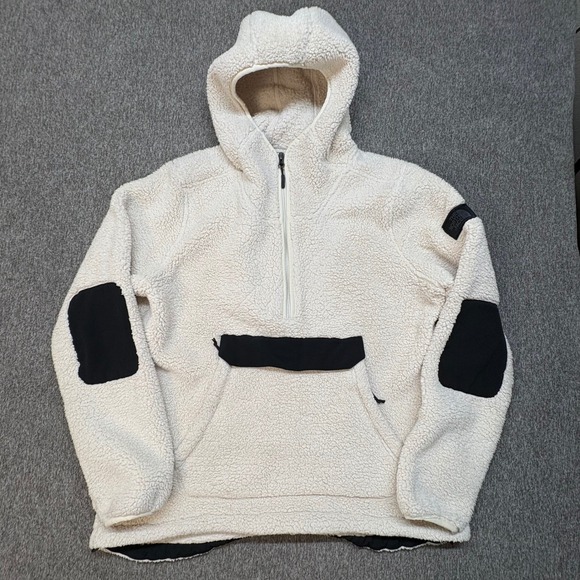 The North Face Campshire Pullover Hoodie Women's Sherpa Fleece Hoodie Warm Large - Picture 4 of 14